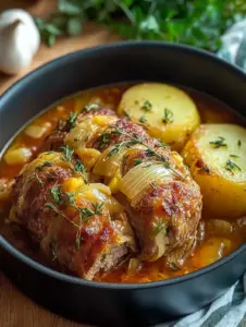 Zarte Kohlrouladen mit cremigem Kartoffelpüree