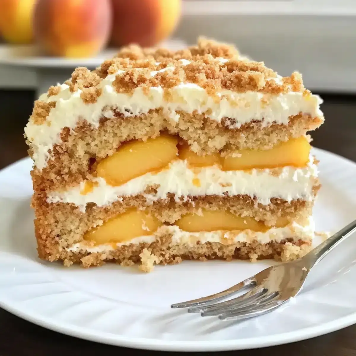 Pfirsich Kaffeekuchen Rezept 1
