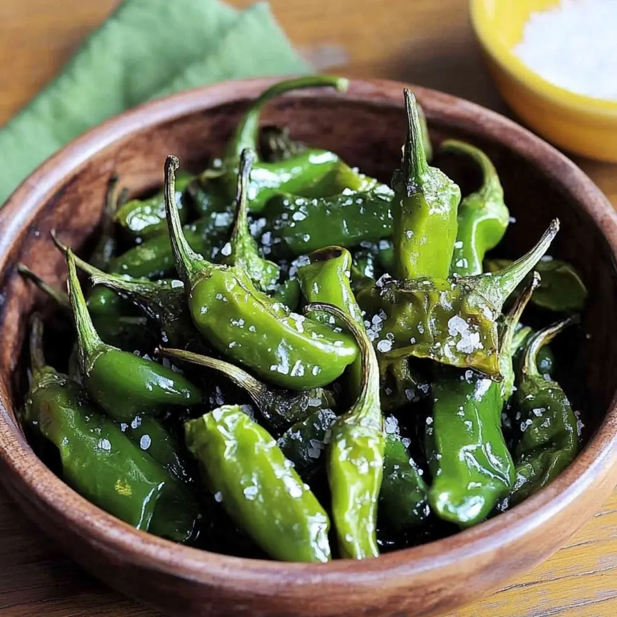 Pimientos de Padryn Rezept