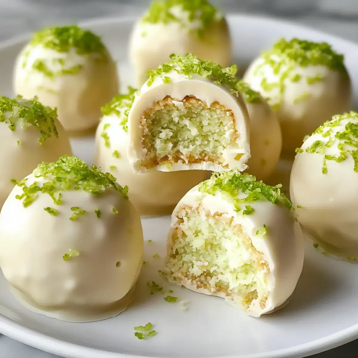 Schlyssel Limetten Tryffel