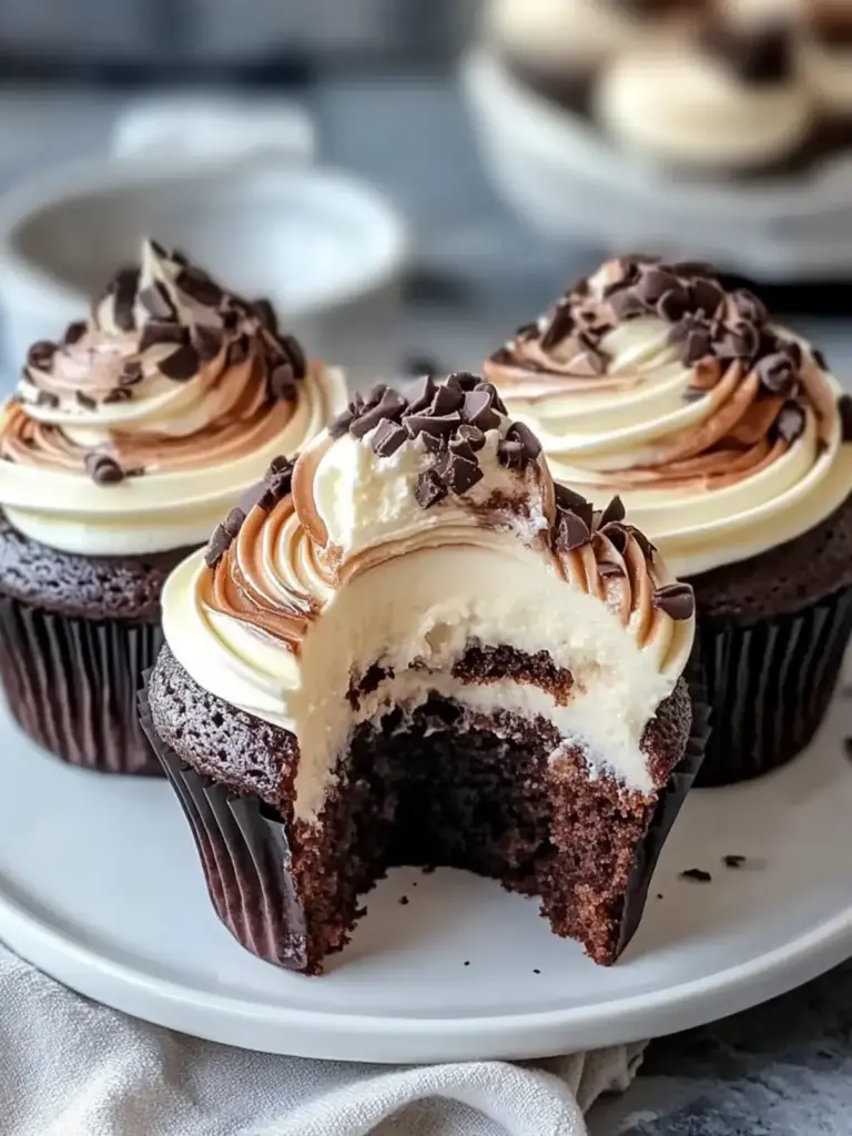 Schokoladenkaffee-Creme-Cupcakes Rezept – Ein himmlischer Genuss