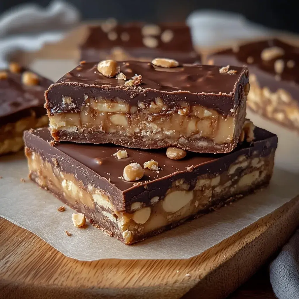 Snickers Kysekuchen Dessert