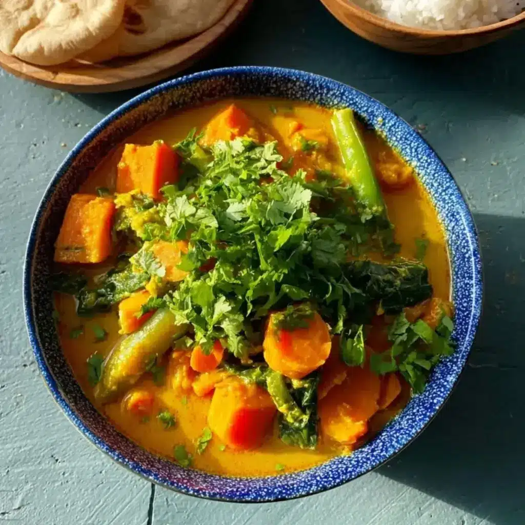 Köstliches Curry mit Süßkartoffeln