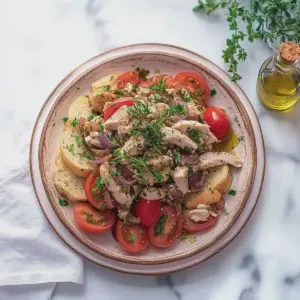 Tomaten Thunfisch Salat