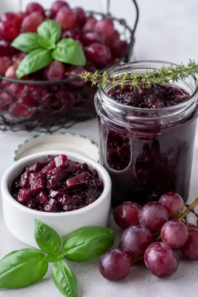 Einfaches Trauben-Zwiebel-Chutney in 30 Minuten – Noras Kreationen