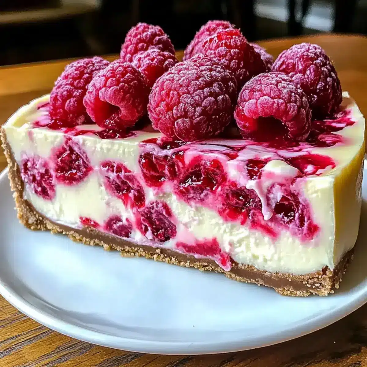 Weiye Schokoladen Himbeer Kysekuchen