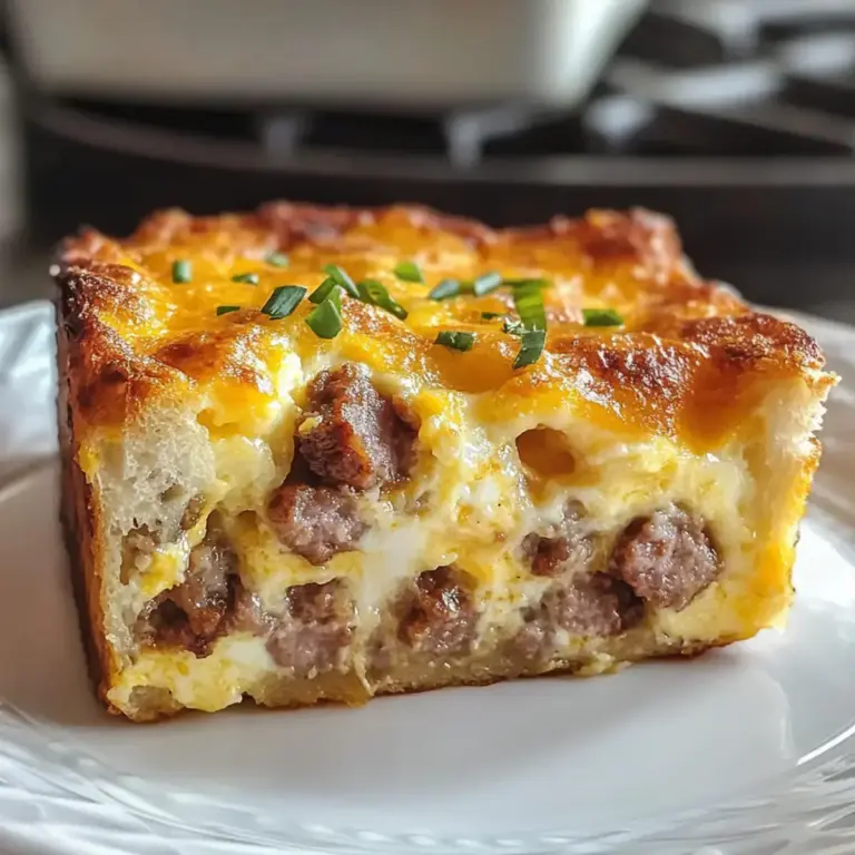 Einfacher Wurst- und Eierauflauf für ein köstliches Frühstück