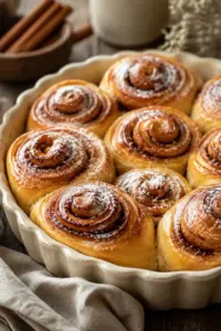 Einfaches Zimtschnecken Rezept mit Blätterteig