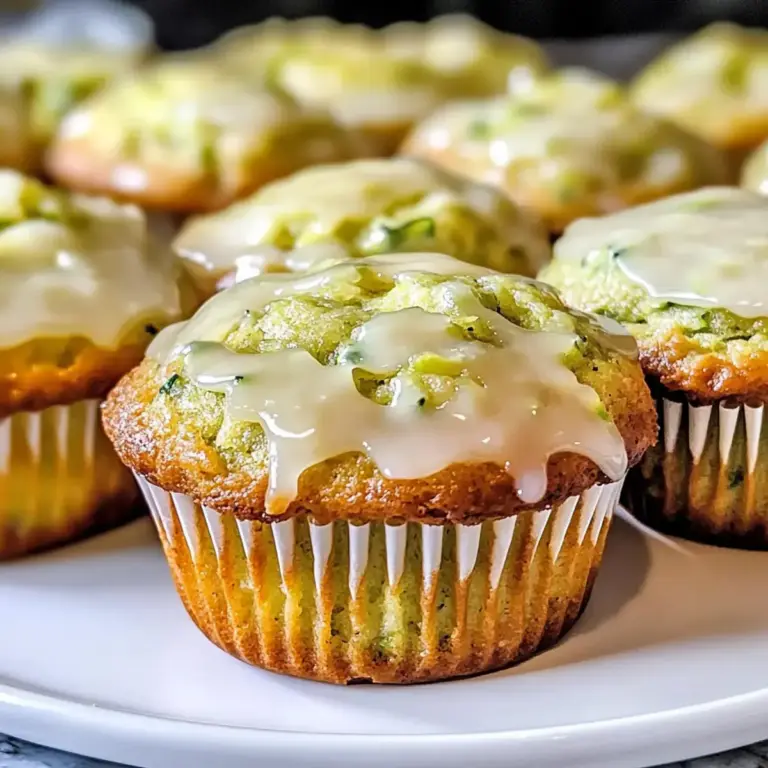 Unwiderstehliche Zitronen-Zucchini-Muffins für jeden Tag