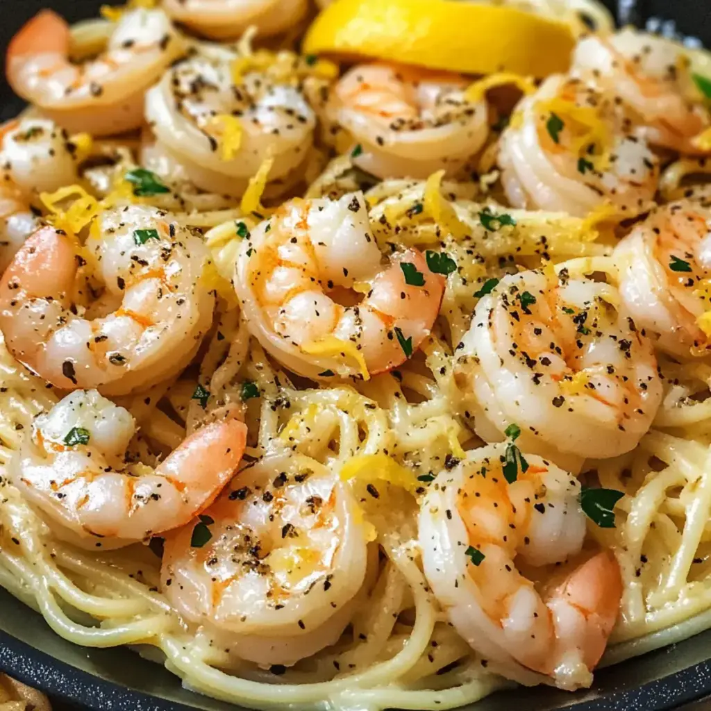 Zitronenbutter Garnelenpasta: Das perfekte, schnelle Gericht