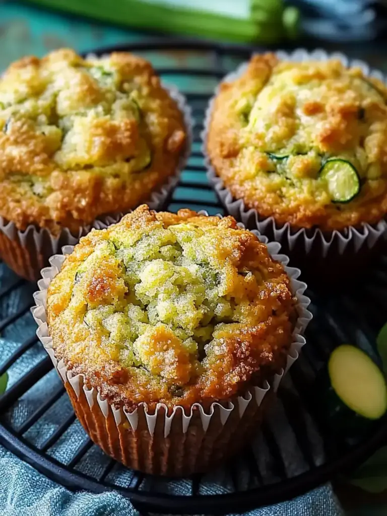 Unwiderstehliche Zucchini Kaffee Kuchen Muffins für Glücksmomente