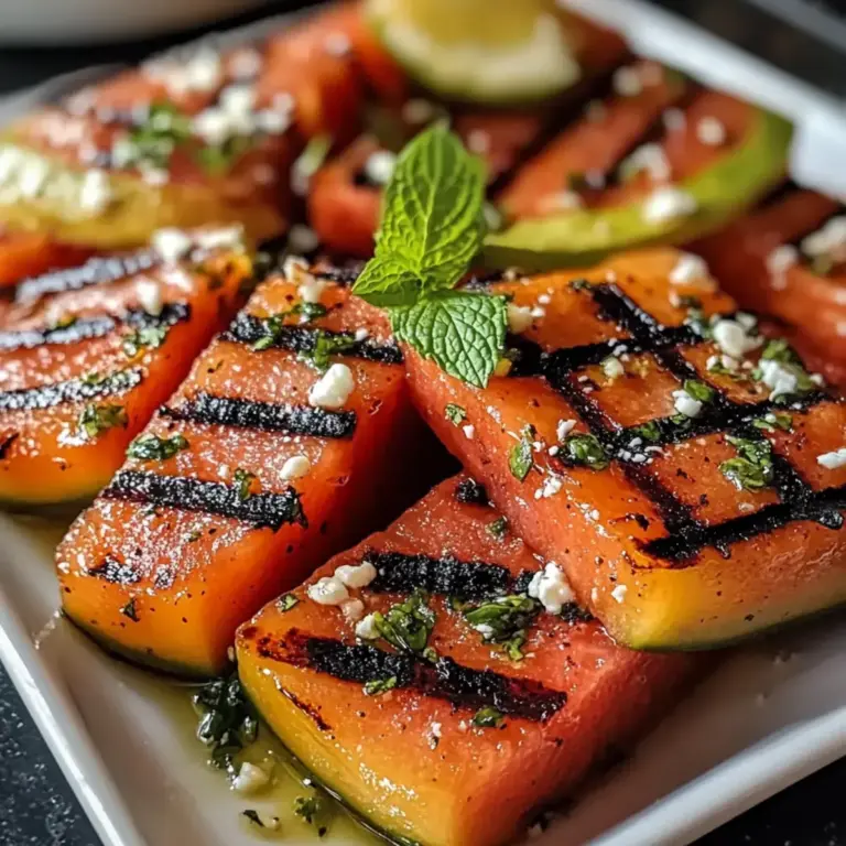 Gegrillte Wassermelone: Ein Ultimativer Sommerlicher Genuss