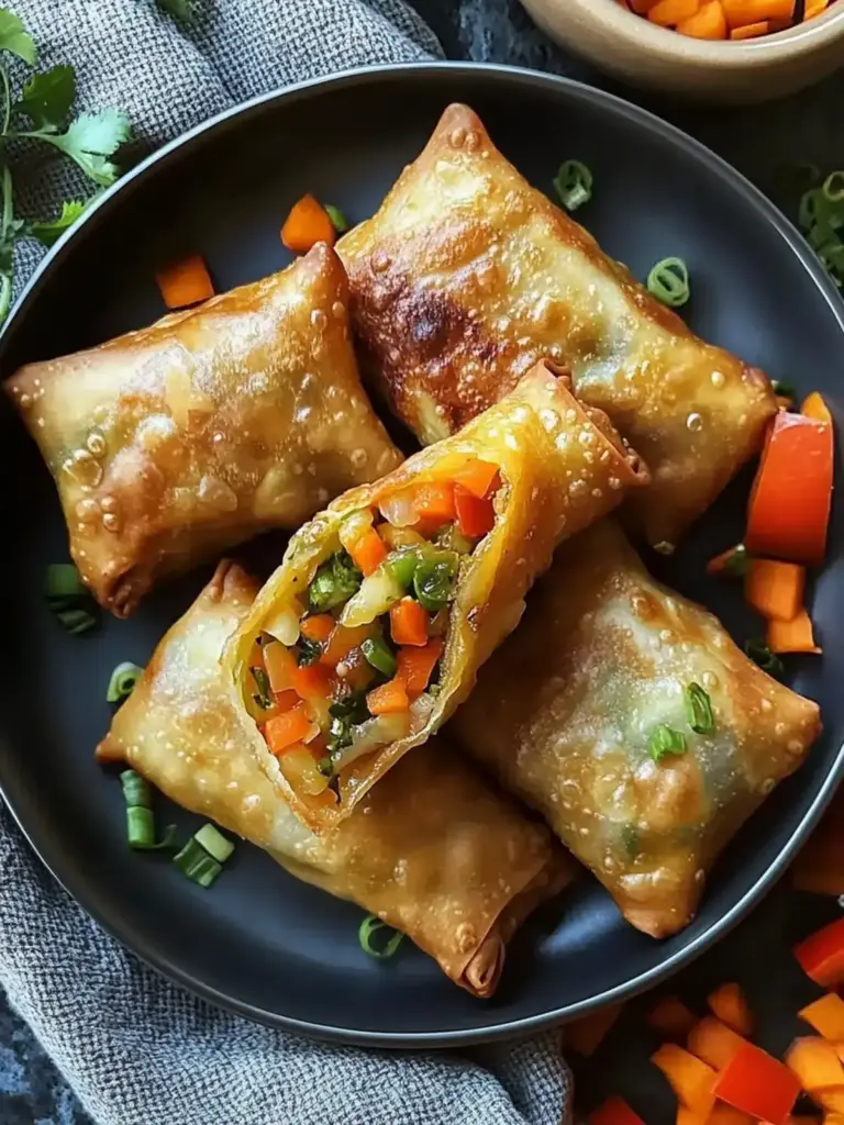 Perfekte knusprige Gemüsetaschen: Unwiderstehlicher veganer Snack