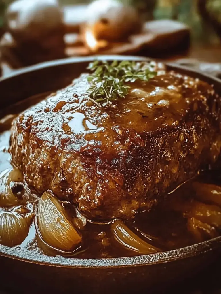 Saftiger Hackbraten mit Kräutern: Hausgemachter Genuss