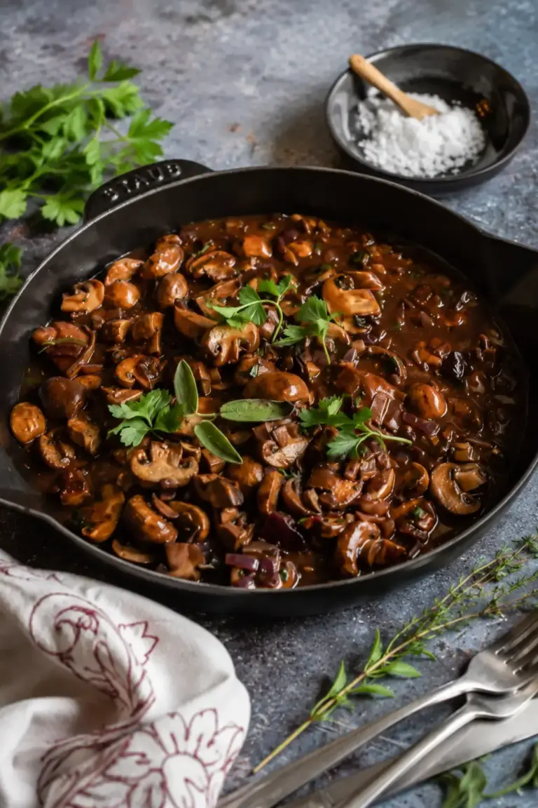 Vegane Pilzpfanne: Beste Rezeptidee mit kräftigem Aroma – Muma’s Kitchen